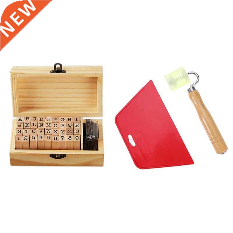 1Set Digital Seal Stationery Gift Diary Decoration & 2Pc