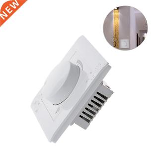 White Brief Switch Light Ivory Weave Dimmer Art