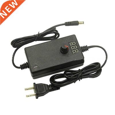 Universal AC/DC 24W Power Adapter, Adjustable Voltage 3-12V