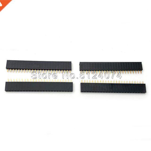20pcs/lot single row female 24pin spacing 2.54 mm row pin so