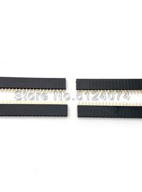 20pcs/lot Single row female 24pin spacing 2.54 mm row pin so