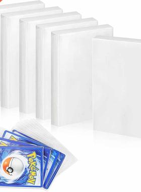100pcs Transparent Pokemon Card Sleeves Protector Playing Ga
