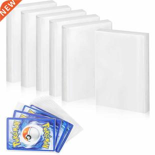 Card Pokemon Sleeves Protector 100pcs Playing Transparent