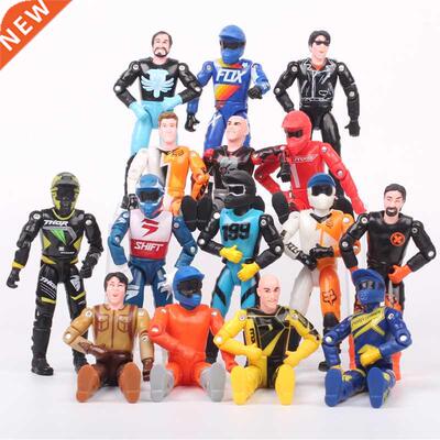 1pcs 1/18 scale .75 inch racer action figure moveable joint