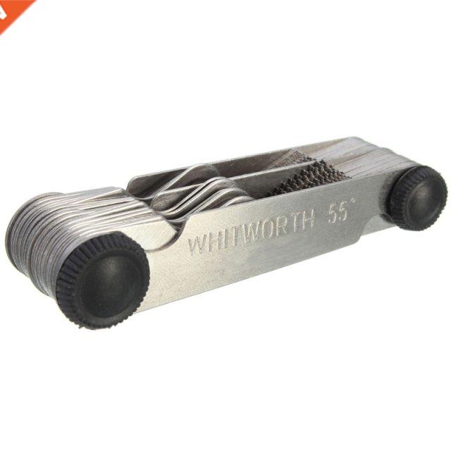 60 Degree 52Pcs Steel Thread Measuring Gage Metric Whitworth
