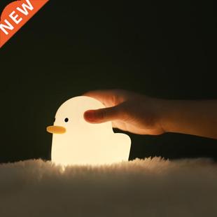 Cartoon Dull Light Cute Silicon Night Lovely Led Nordic Duck