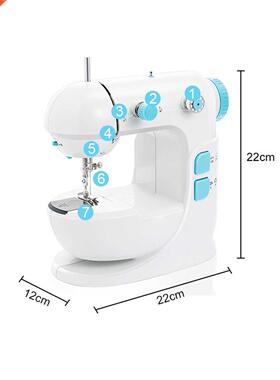 Double Thread Mini Electric Sewing Machine Dual Speed Sewing