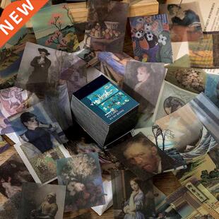 366 pcs/natural scenery stationery stickers book aestheti bu