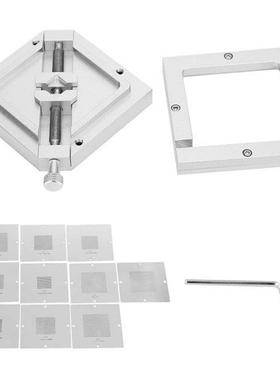10Pcs BGA Reballing Rework Station, Diagonal Template For Co
