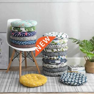 Chair Cushion Seat Printed Home Round Cushions Decor Thicken