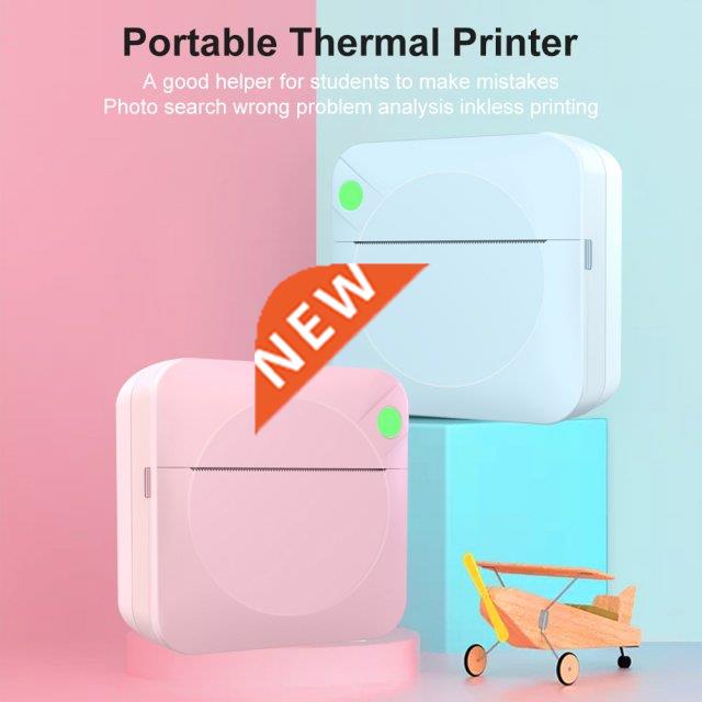C17 Portable Thermal Printer Mini Photo Pictures Printer 200