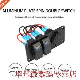 Switch Breaker Marine Pin LED Car Boat Panel Rocker Gang