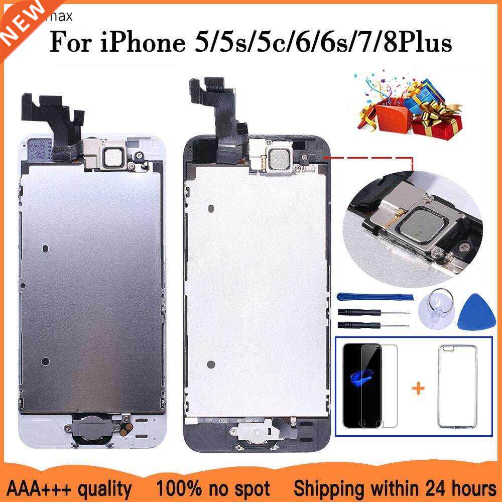 AAA+++ LCD Full Assembly For iPhone 5 5C 5S SE 6 7 8 Plus To