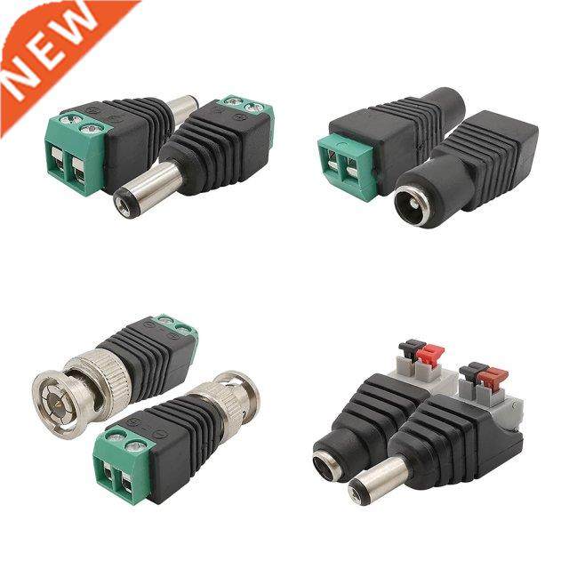 5Pcs 5.5 x 2.1mm Male Female Plug DC Power Connectors Coax C