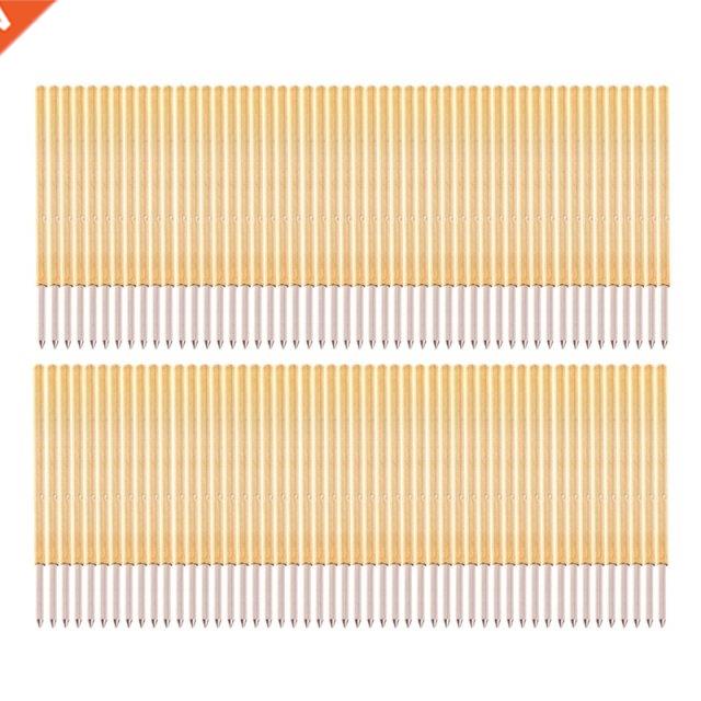 100 Pcs Spring Test Probe Pogo Pin P100-B1 Dia 1.36mm Length