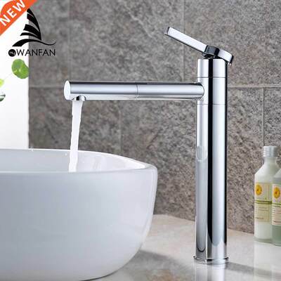 Basin Faucets Brass Bathroom Faucet Vessel Sinks Mixer Vani
