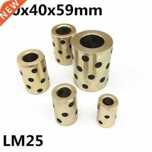 graphite linear copper set bushin 25x40x59 bearing
