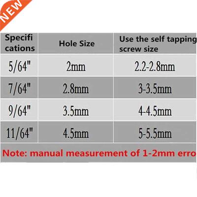 4Pcs HSS Door Window Cabinet Self Centering Hinge Drill Bits