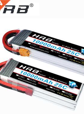 HRB RC Lipo 2S 3S Battery 10000mAh 4S 5S 6S 7.4V 11.1V 14.8