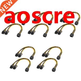 8Pin Lot 10Pcs Graphics Male CPU Vide Female Dual