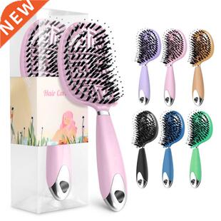 Pop Brush Brosse Detangling Hair Brush Women Nylon Scalp Mas