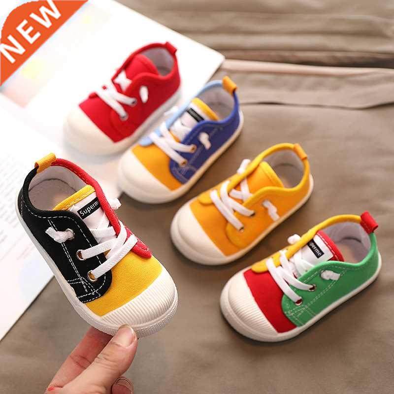 Boys Shoes Sneakers Girls Tennis Shoes Lace-up Children Foo