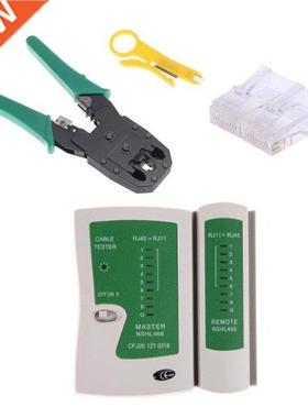 Network To test Kit Network Enthernet Cable Tester+Crimp C