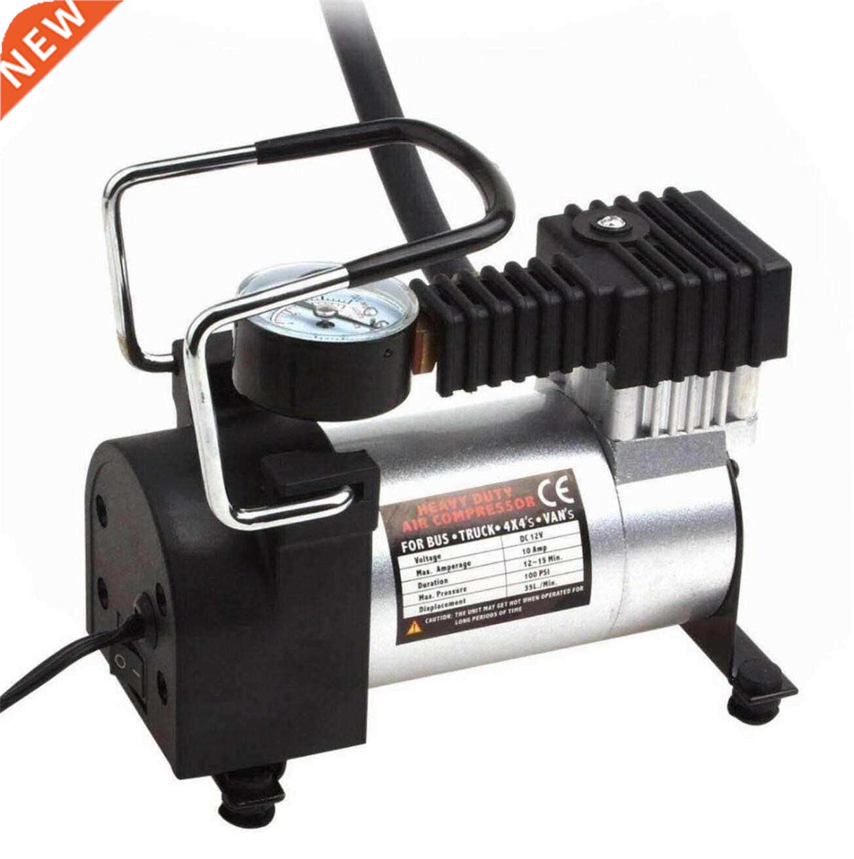 12v 150psi car tire inflator pump air compressor single
