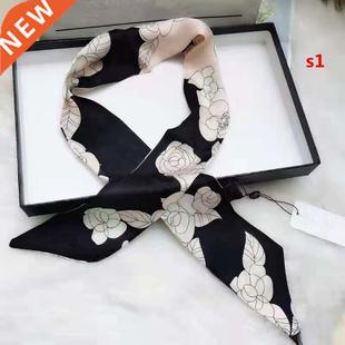 bow barrettes hair silk accesso scarf yarn camellia letter