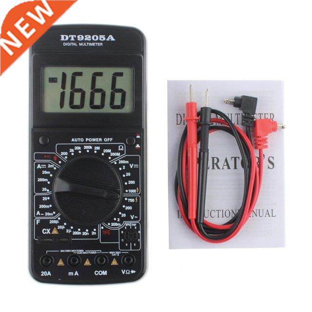 Haneld Digital AC/DC LCD Electric Ammeter Resistance Capac