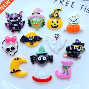Cartoon Halloween Resin New Cabo Back Mini Flat 12Pcs Series