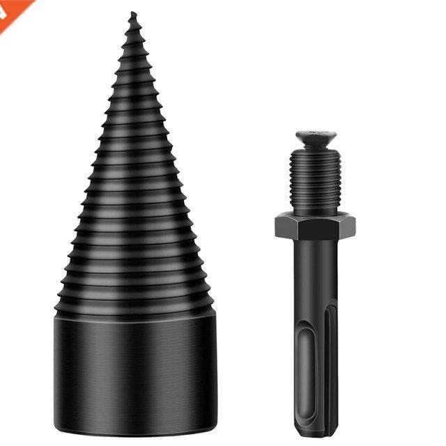 38mm Drill Bit Chop Wood Splitting Tool Cone Log Splitters W