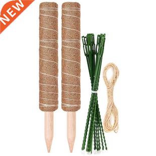 20Pcs 12inch Ties Plant Adjustable with Poles Moss Pack
