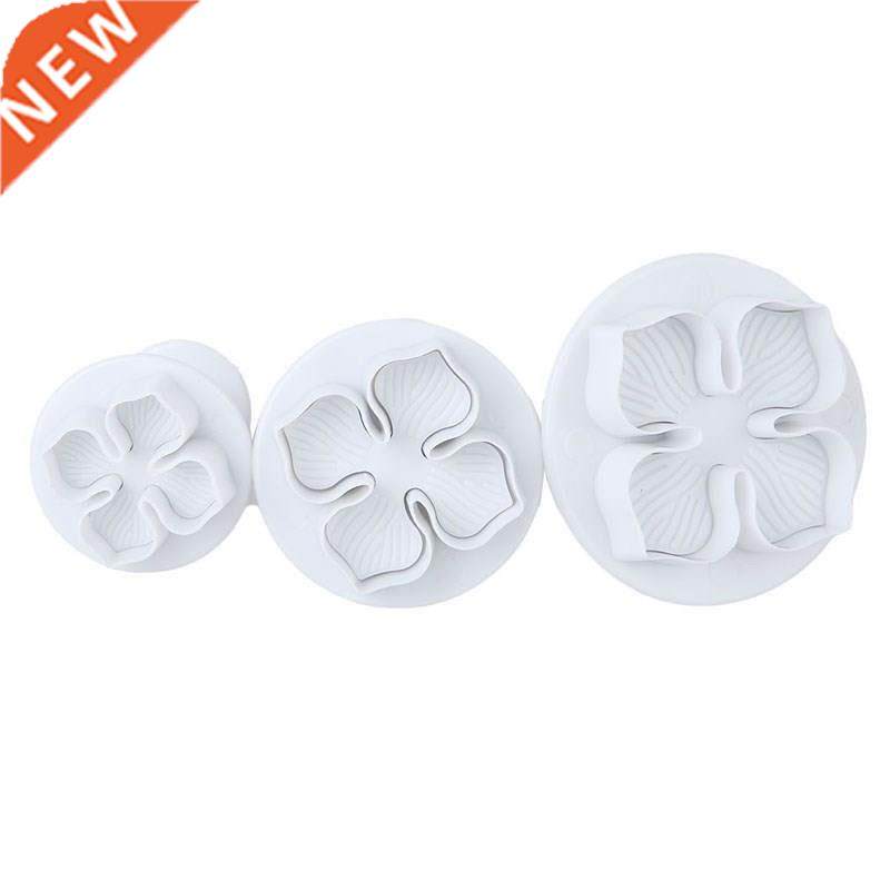 Hot pcsset Flower Cake Pary Plunger Cuts Fondant Cook