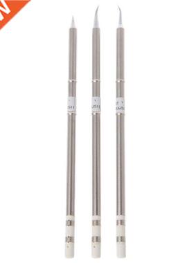 3 Pcs T12-J02 T12-JL02 T12-JS02 Iron Tips For Hakko Solderin