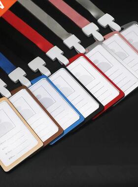 Free Shipping Metal Aluminum ID Card Bge Holder Work Name