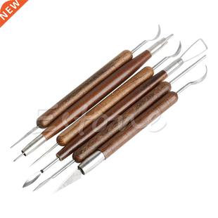 New 6pcs Clay Sculpting Set Wax Carving Pottery Tools Shaper