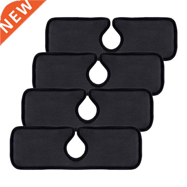 4Pcs Kitchen Sink Mat Absorbent Washable Backsplash Guard Sp