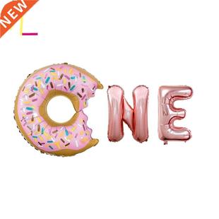 birthday bal ball 1st decoration party old year Donut new