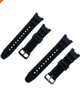 Replacement Silicone Watch Strap Stainless Steel Buckle Spor