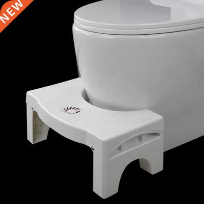 U-Shaped Squatting Toilet Stool Non-Slip Pad Bathroom Helper