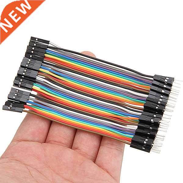 40Pcs 10cm Male To Female cable line Jumper Connector Breadb