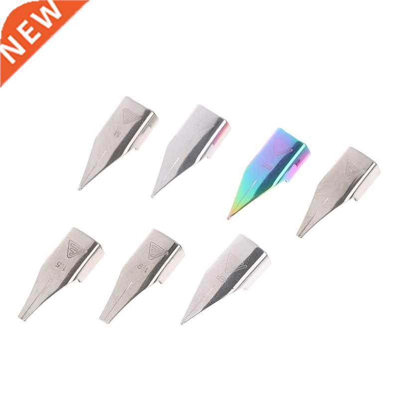 3PCS #757 Fountain Pen Nib Accessories Various Silver Gold P