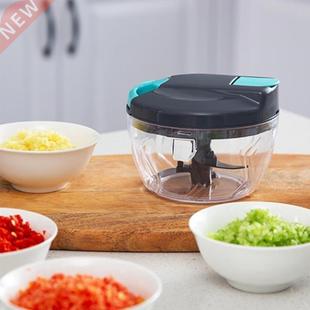 Processor Chopper Vegetable Fruits Cut Manual Meat Food