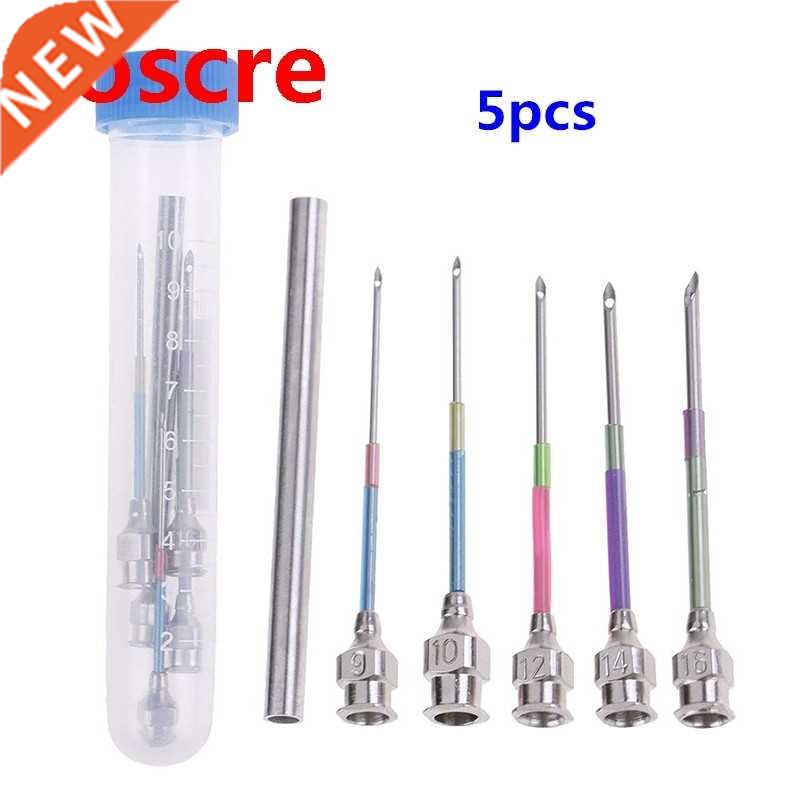 5Pcs Embroidery Stitching Punch Needle Sewing Tool Set 9# 1