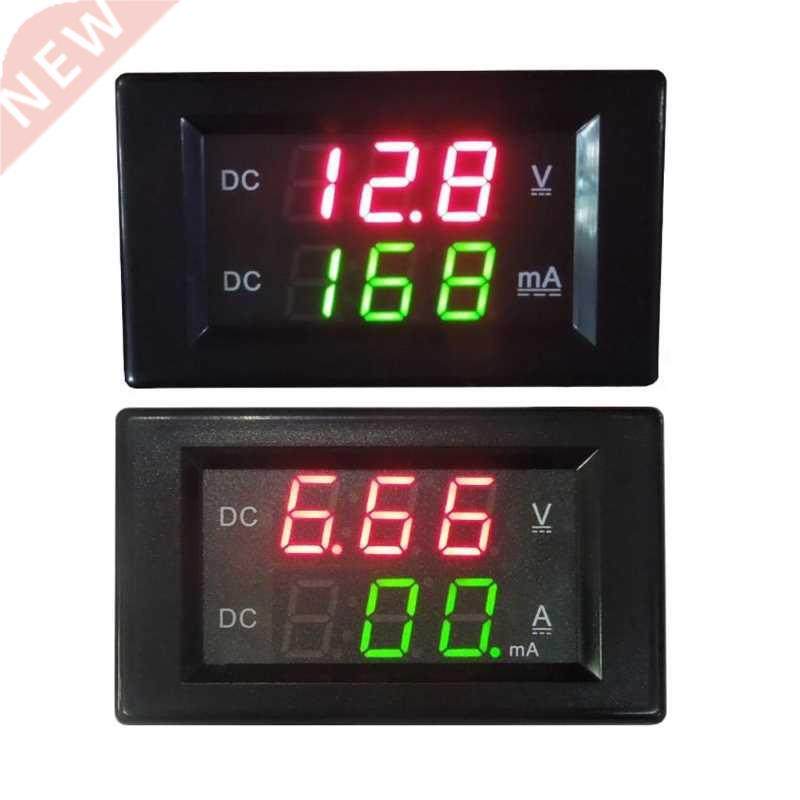 DC 600V 20A Voltmeter Ammeter Volt Amp Tester Gauge Meter Re