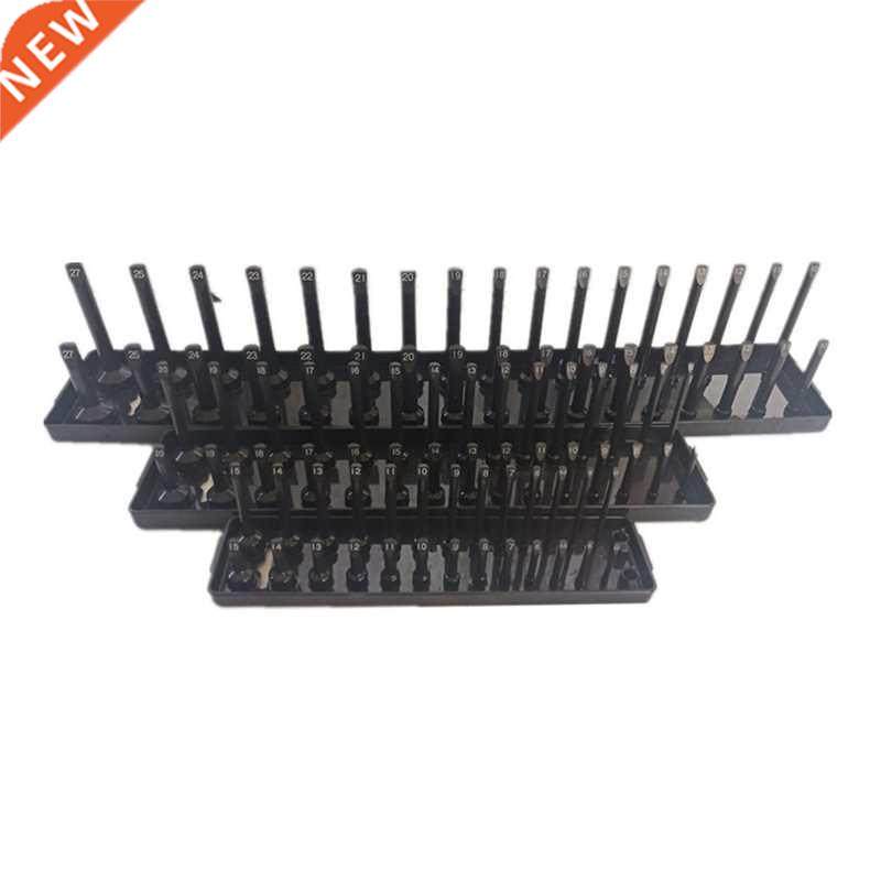 3Pcs 1/4Inch 3/8Inch 1/2Inch Socket Organizer Sleeve Holder