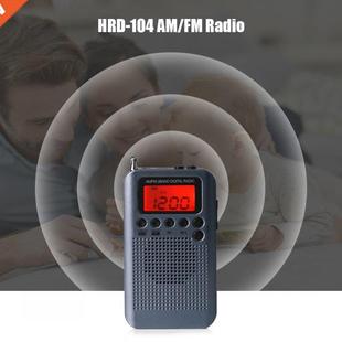 Radio Digital Portable Band Pocket Stereo 104 HRD