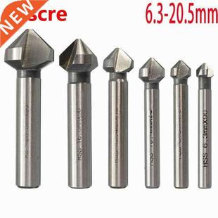 Countersink 20.5mm Wood Bit Drill HSS Degrees 6.3 6pcs