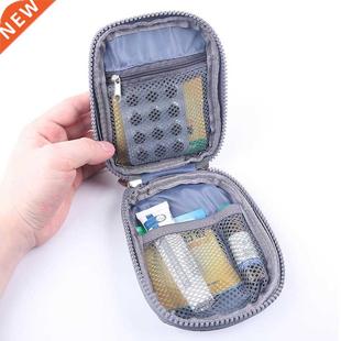 Bag Portable Kit Medicine Tra Medical Storage Aid Mini First